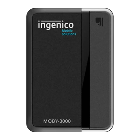 Ingenico MOBY-3000 User manual Ingenico MOBY-3000 User manual