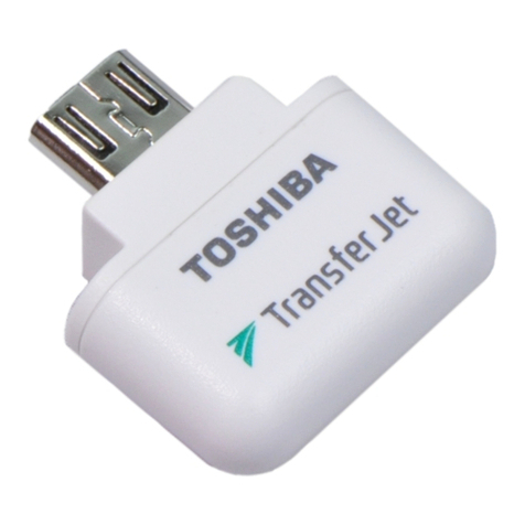 Toshiba TransferJet User manual Toshiba TransferJet User manual