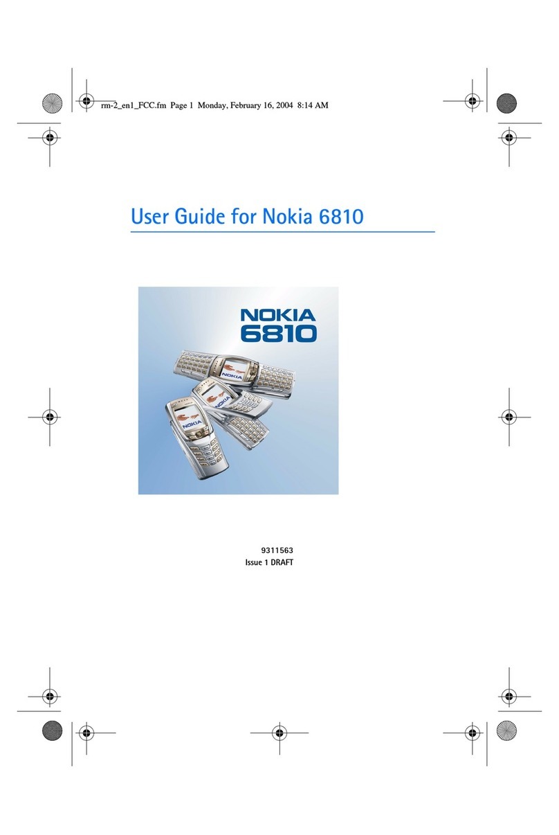 Nokia 6810 User manual