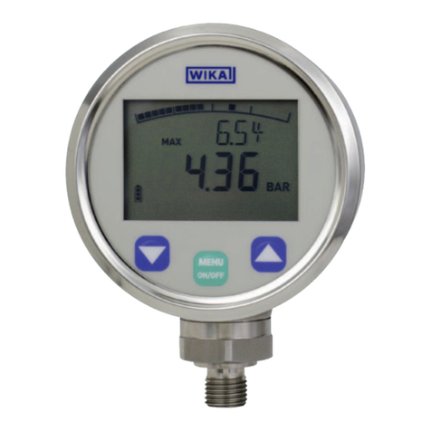 WIKA DG-10 User manual