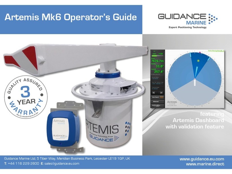 GUIDANCE MARINE Artemis Mk6 Manual