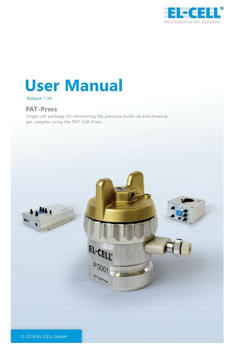 EL-CELL PAT-Press user manual