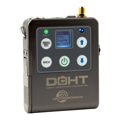 Lectrosonics DCHT User manual