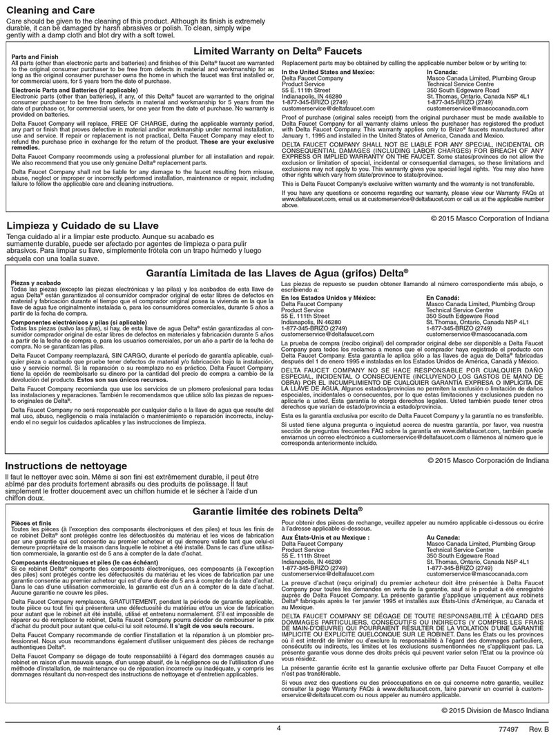 Delta 2755 Series User manual