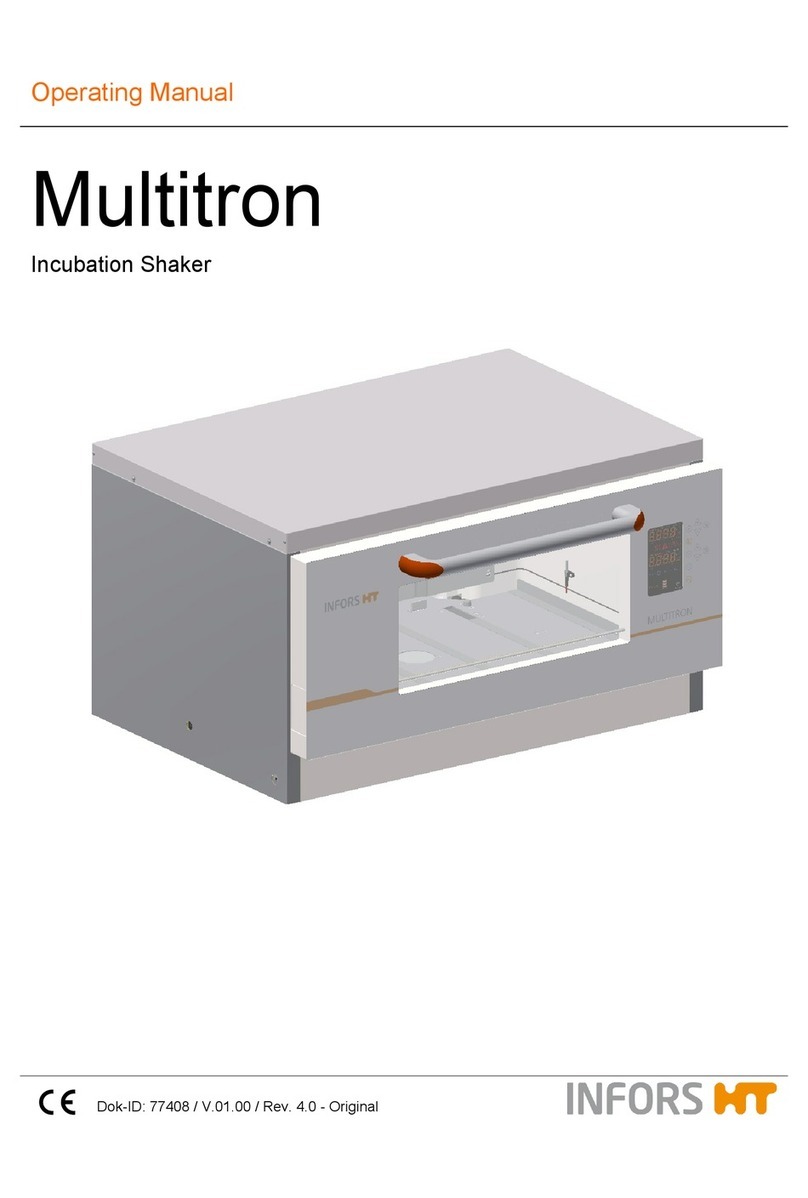 Infors Multitron operating manual
