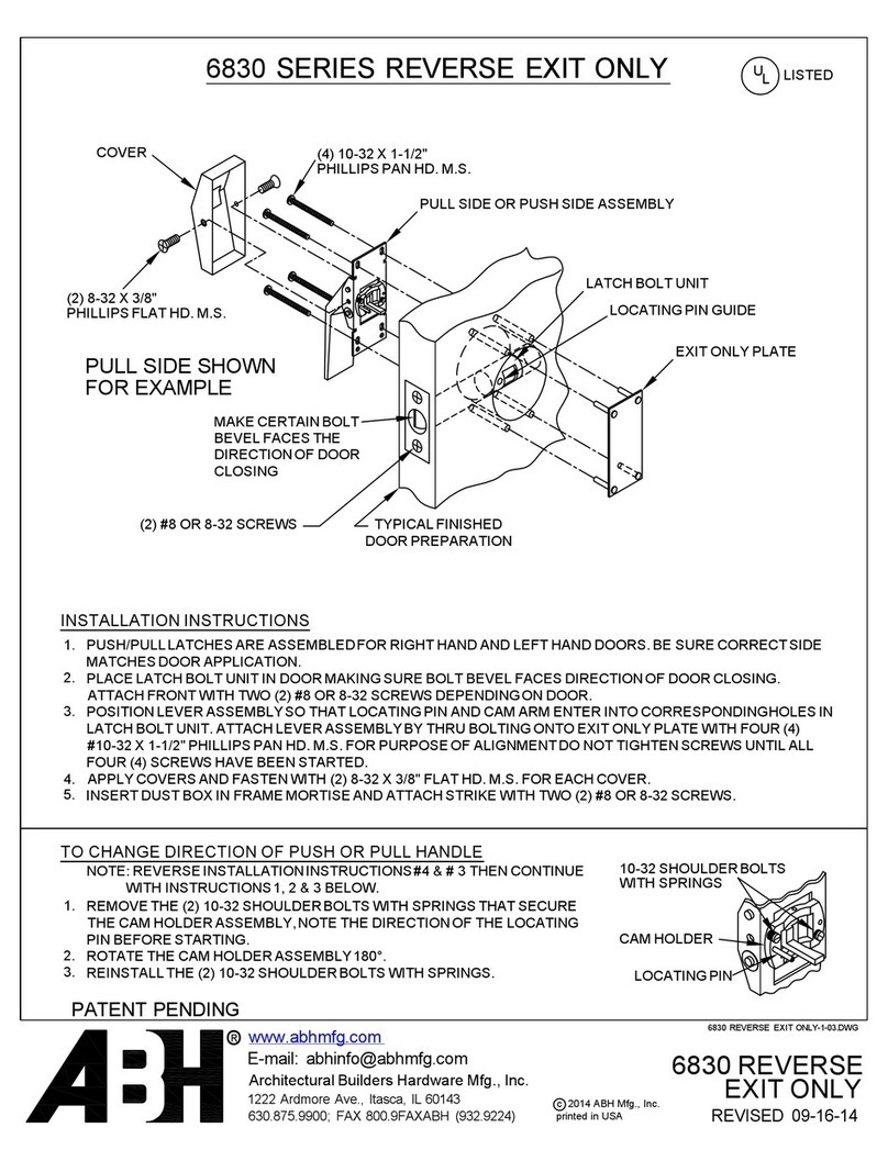 ABH 6830 Series User manual