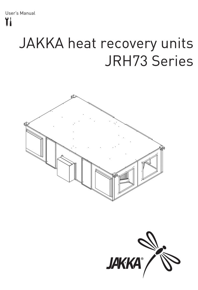 Jakka JRH73 Series user manual