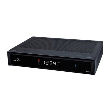 Arris DCX3510-M installation instructions