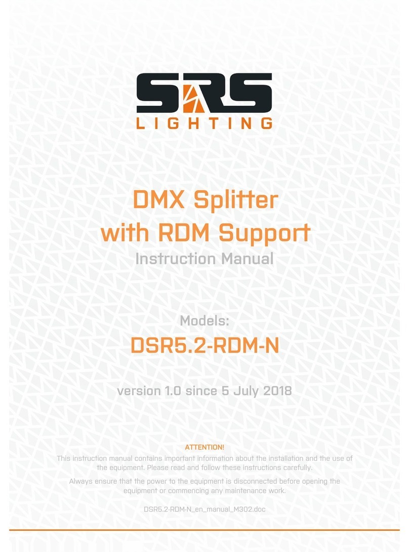 SRS Labs DSR5.2-RDM-N instruction manual