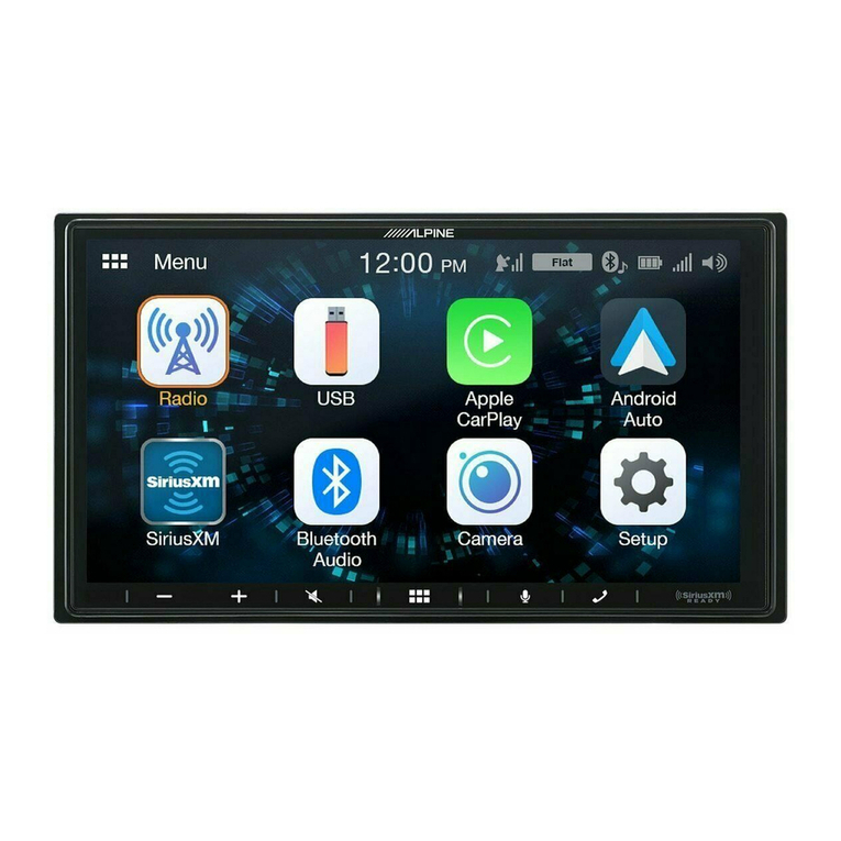 Alpine iLX-W650 User manual