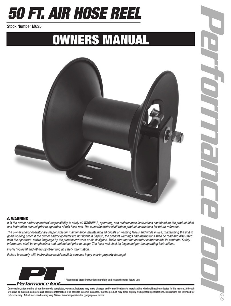 Performance Tool M635 User manual