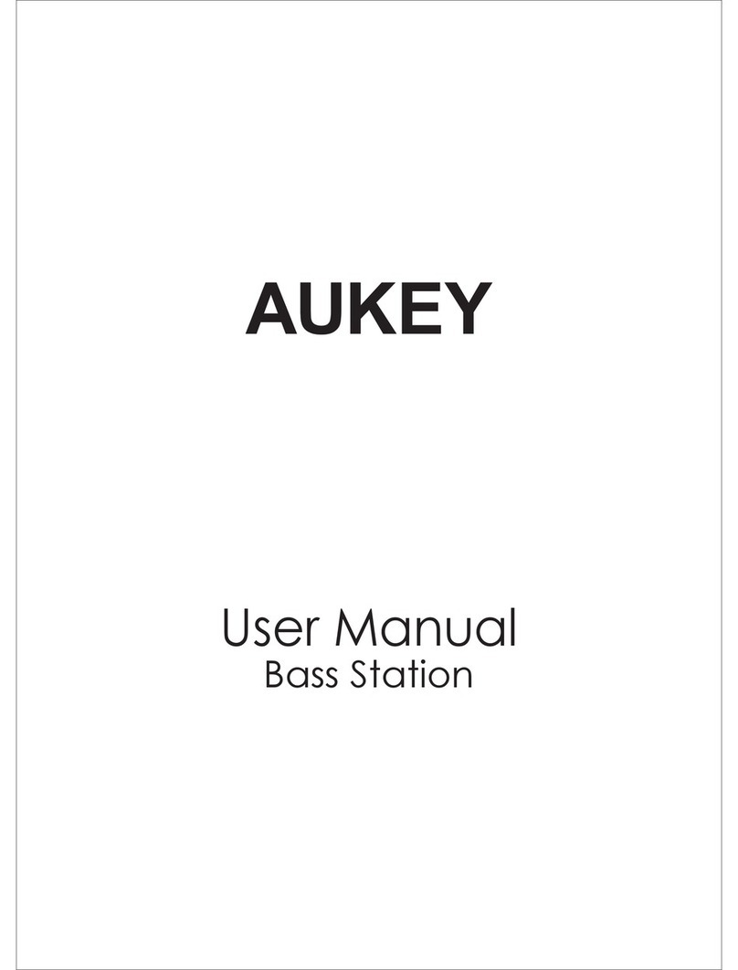 Aukey Bass Station user manual