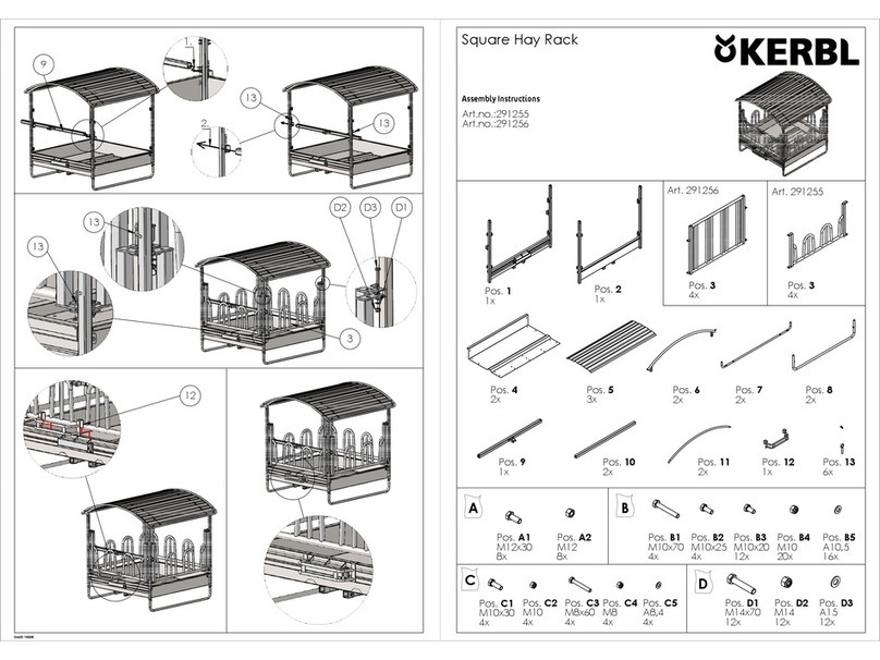 Kerbl 291255 Assembly instructions