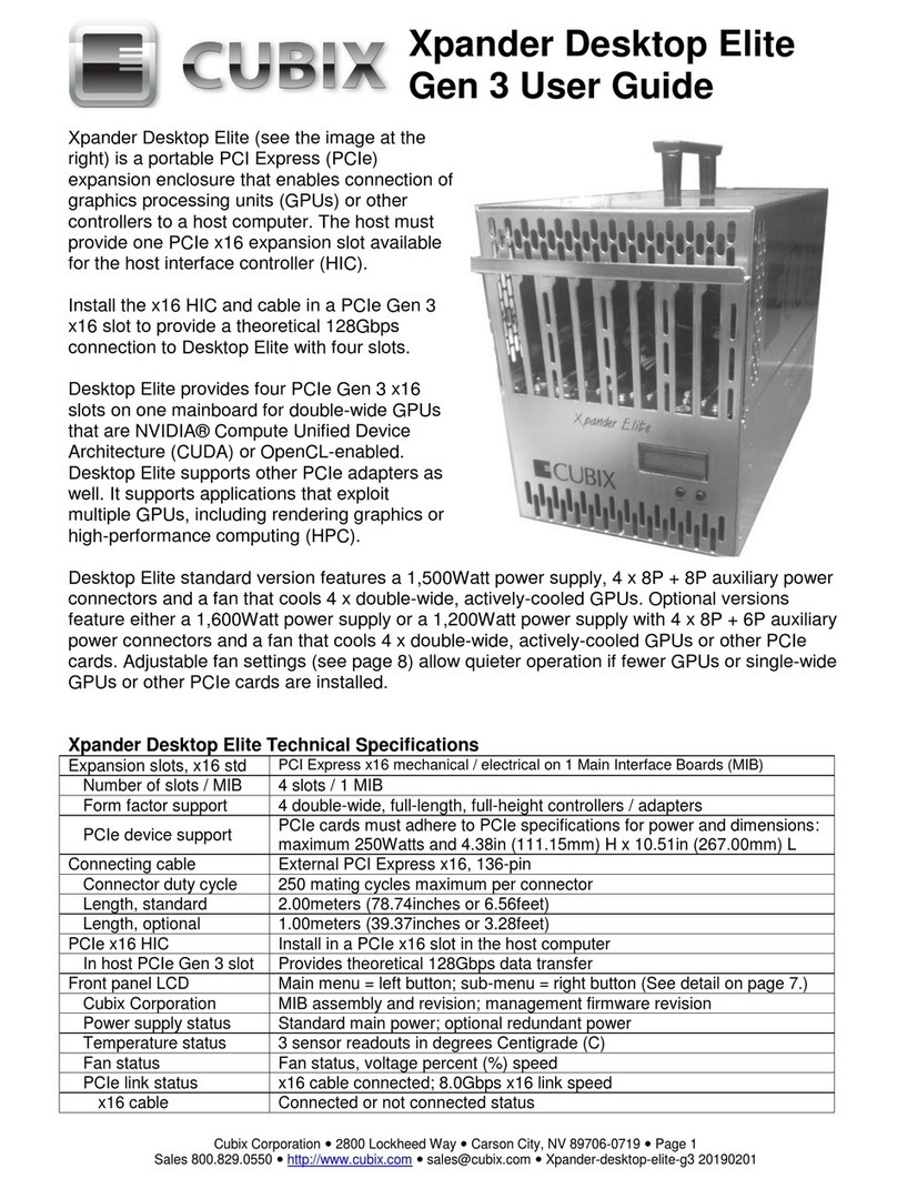 Cubix Xpander Desktop Elite user guide