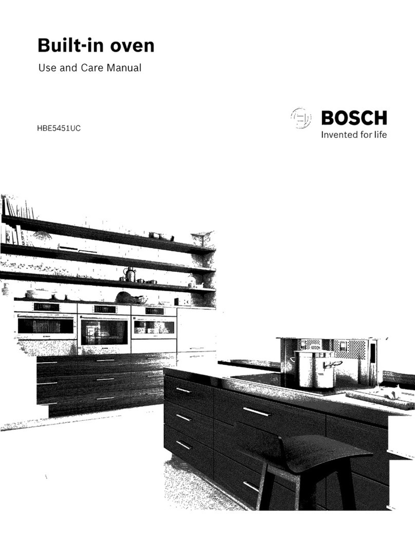 Bosch hbe5451uc User manual