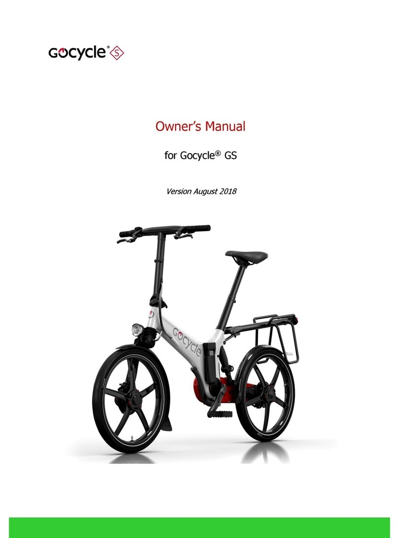 Gocycle GS User manual