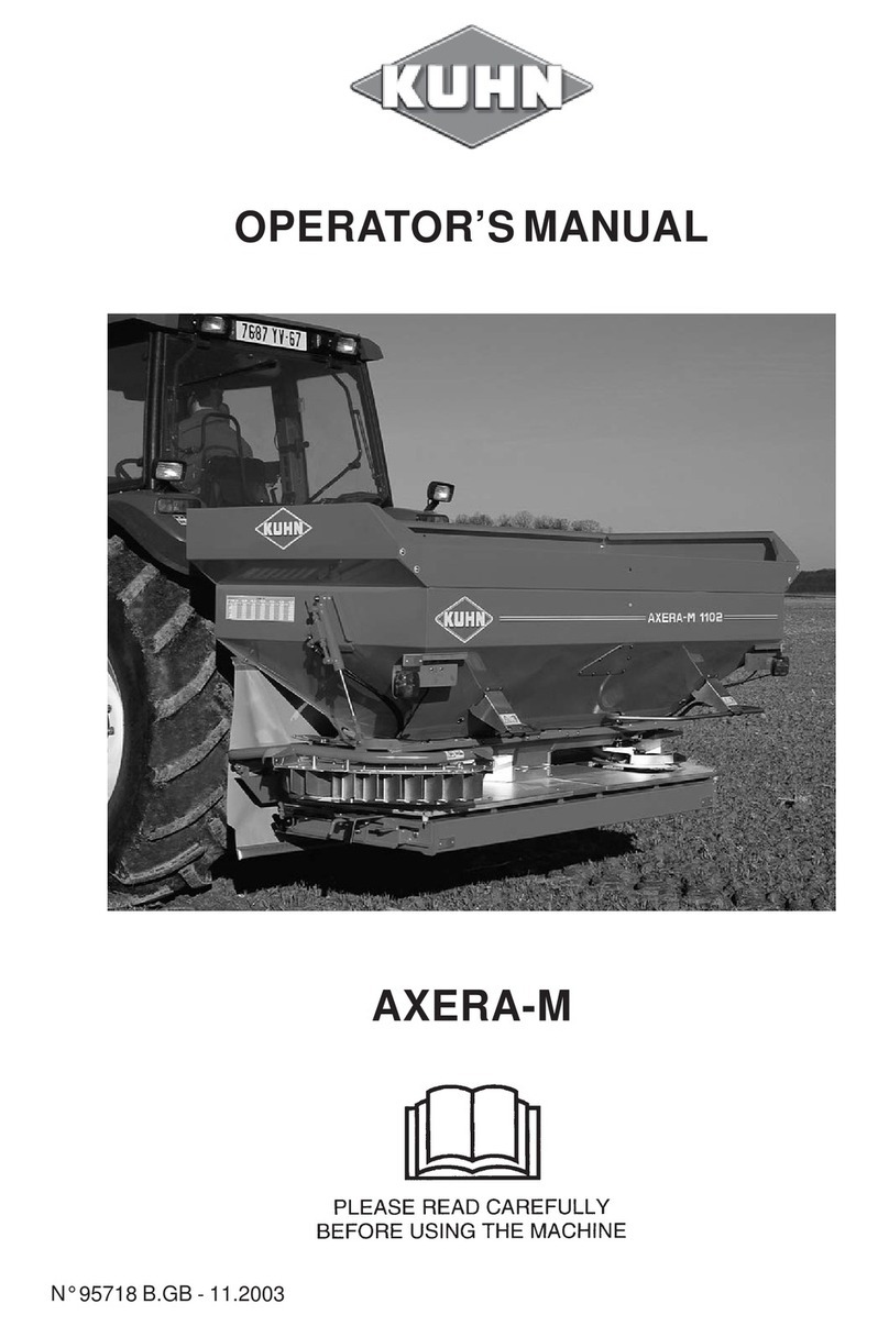 KUHN AXERA-M Operator's manual