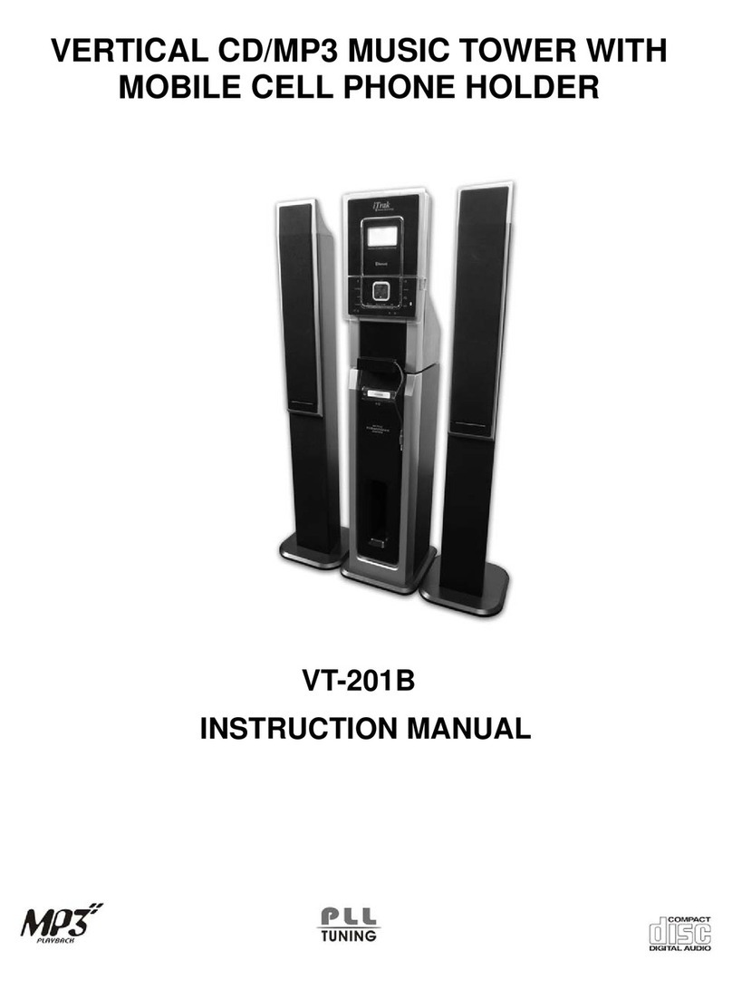iTrak VT-201B instruction manual