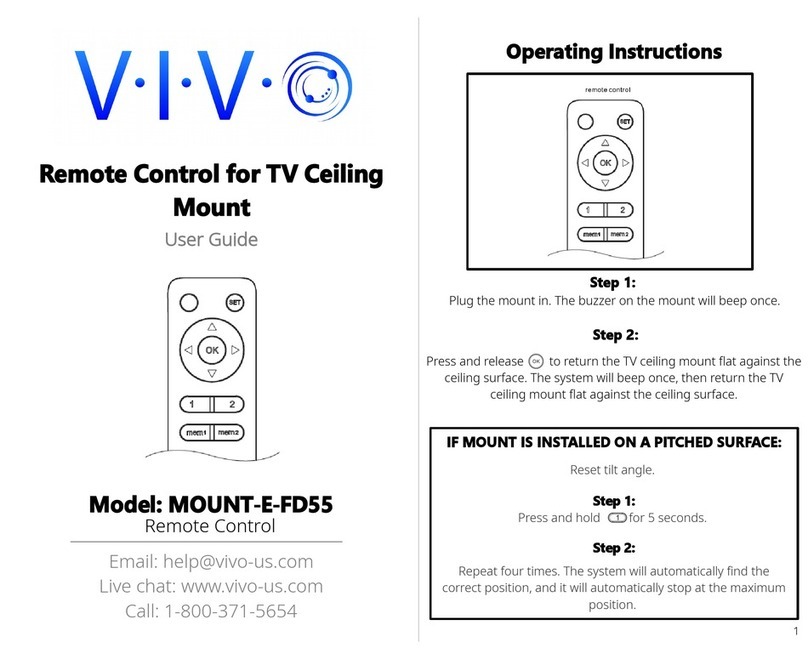 Vivo Mount-E-FD55 User manual