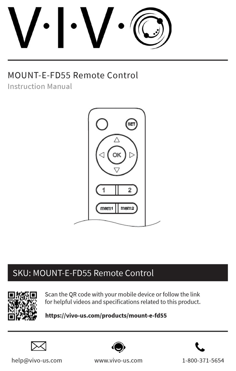 Vivo Mount-E-FD55 instruction manual