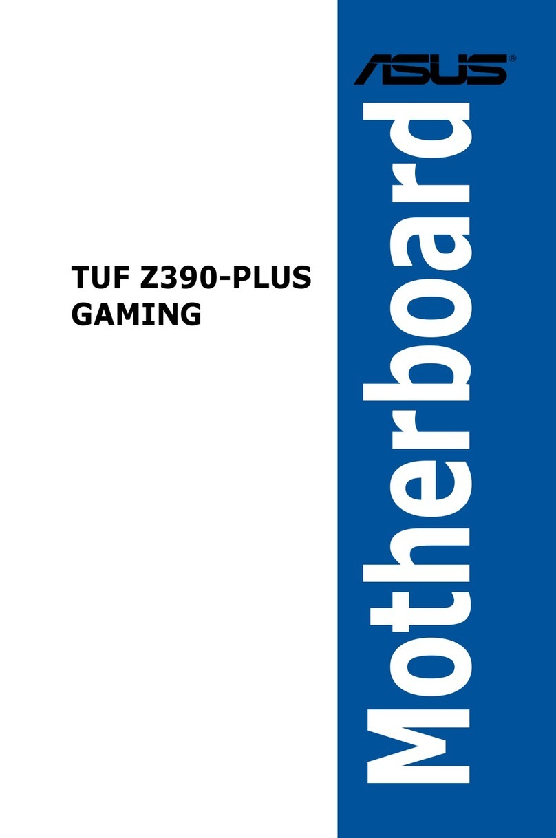 Asus TUF Z390-PLUS GAMING user manual