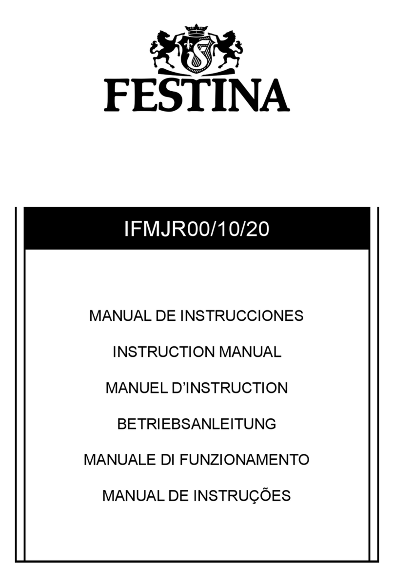 Festina IFMJR00 instruction manual Festina IFMJR00 instruction manual
