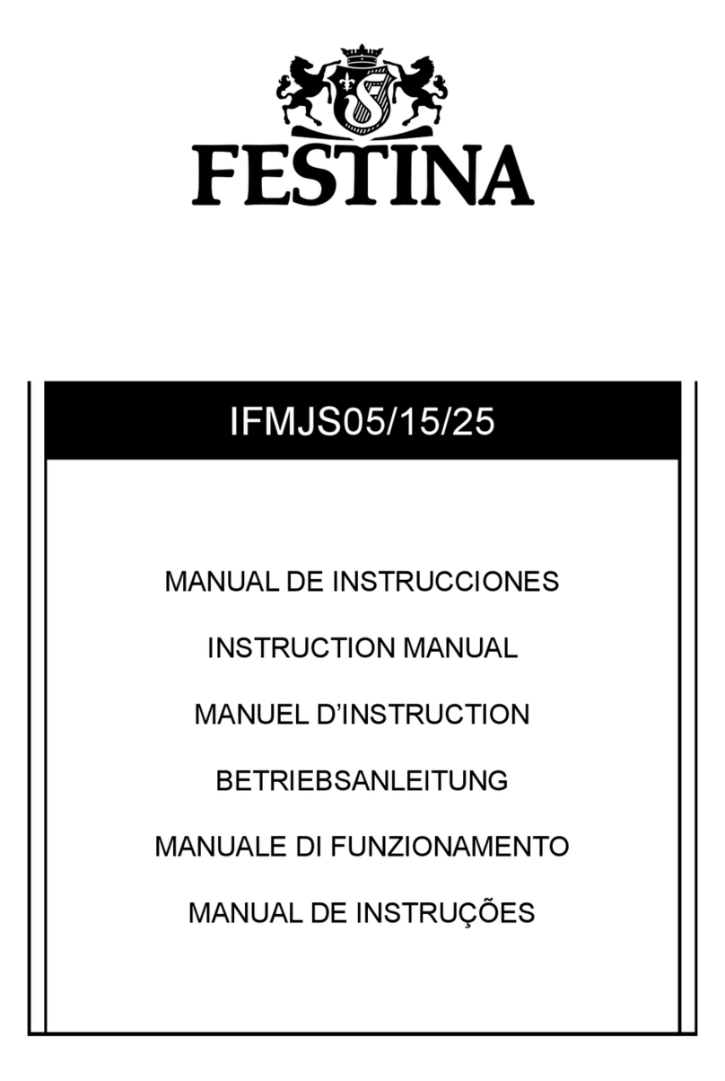 Festina IFMJS15 instruction manual