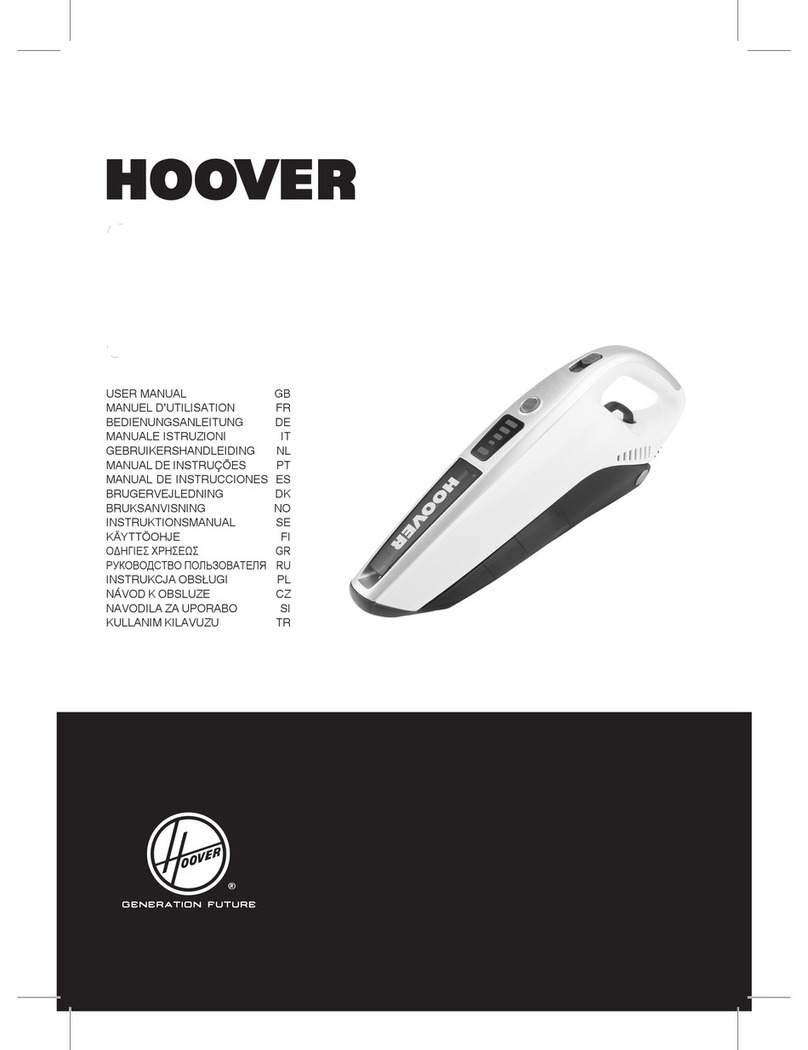 Hoover Jazz Dry SM18DL4 user manual