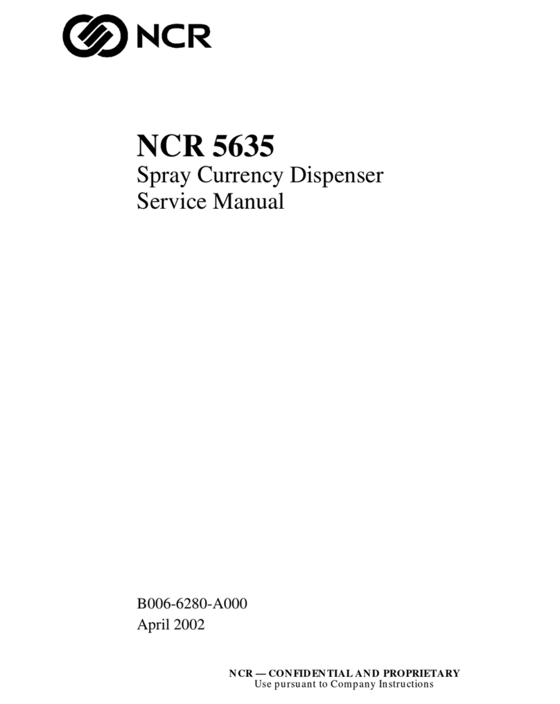 NCR 5635 Service manual