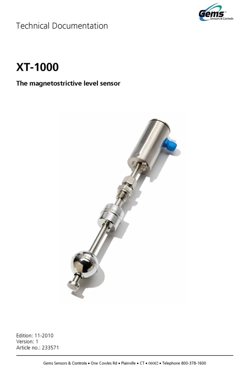 Gems XT-1000 Technical documentation