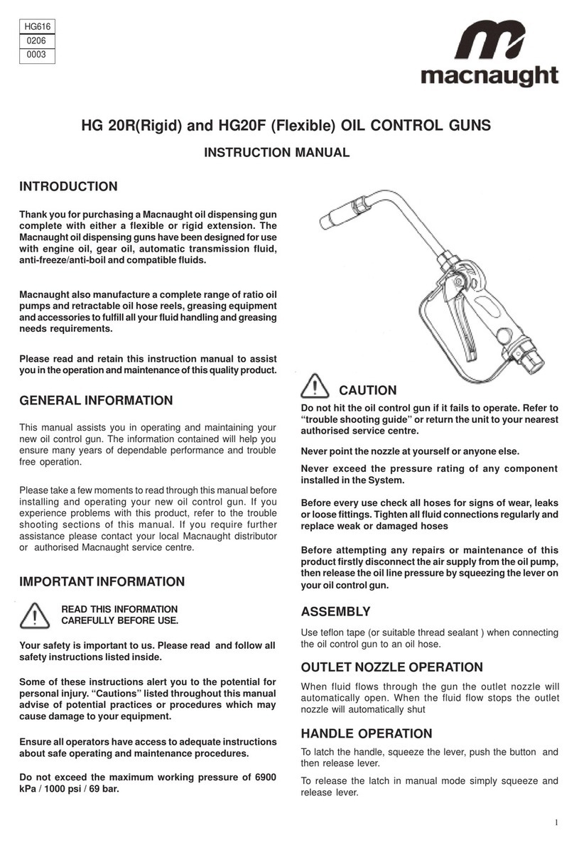 Macnaught HG20R instruction manual