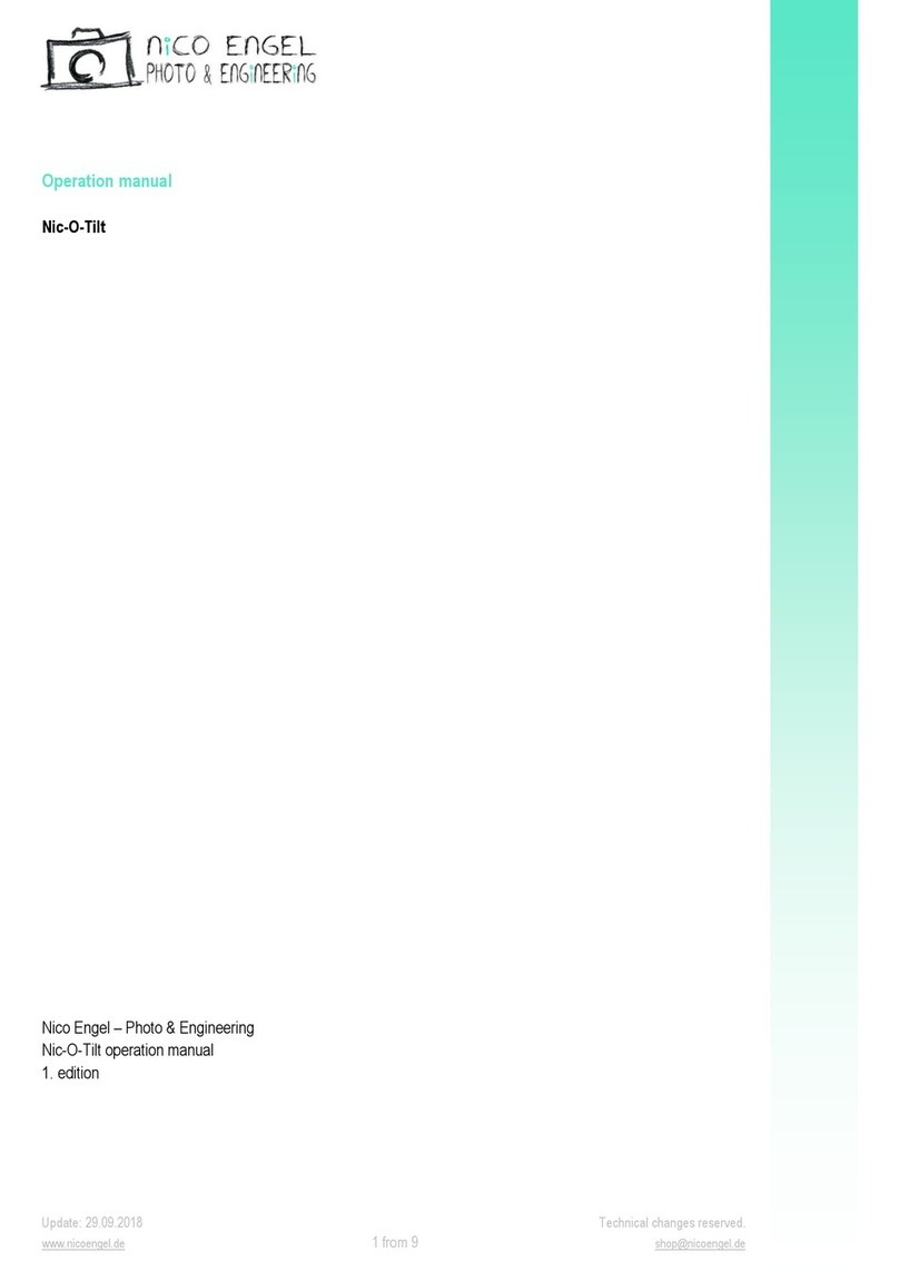 Nico Engel Nic-O-Tilt Operation manual