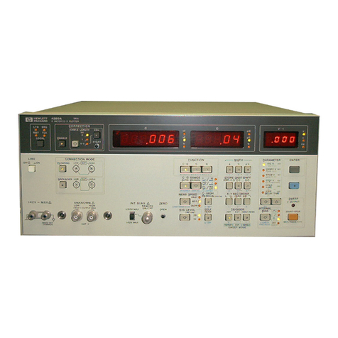 HP 4280A Operation manual HP 4280A Operation manual