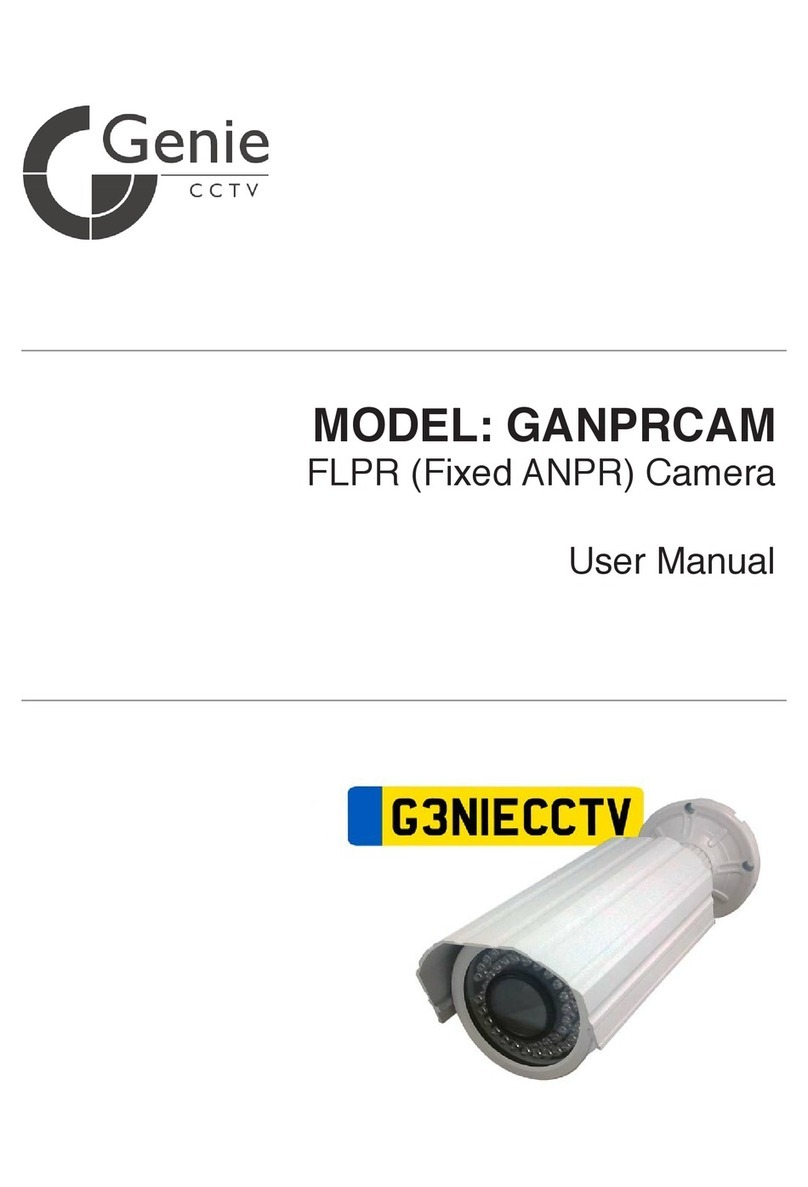 Genie CCTV GANPRCAM user manual