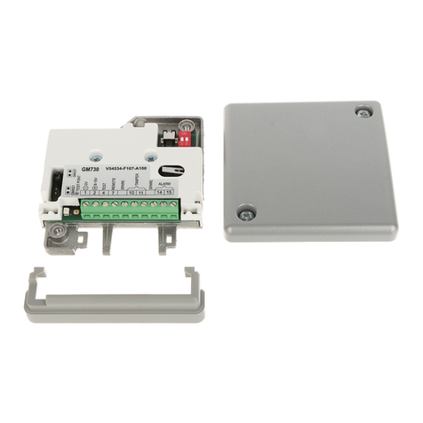 Vanderbilt GM730 installation manual