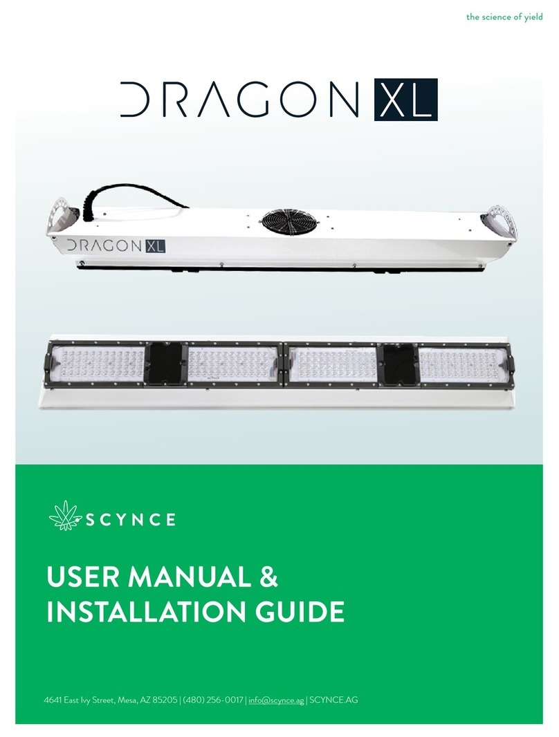 Scynce DRAGON XL 600 User manual & installation guide