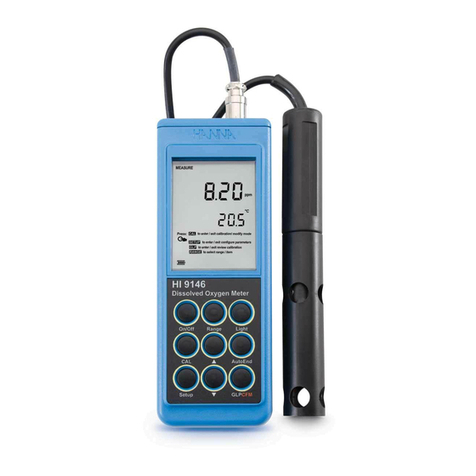 Hanna Instruments HI 9146 instruction manual Hanna Instruments HI 9146 instruction manual