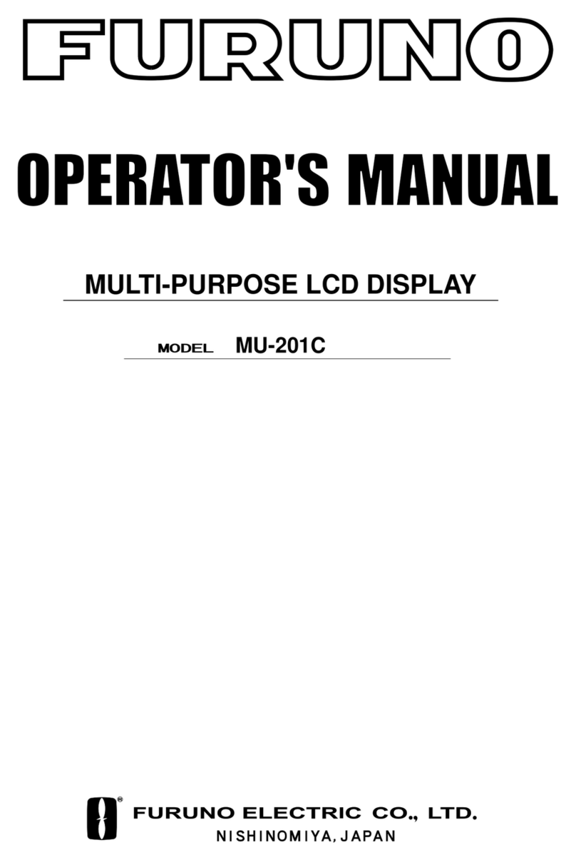 Furuno MU-201C User manual