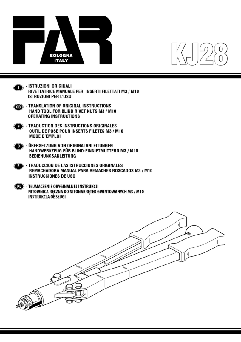 FAR KJ28 operating instructions
