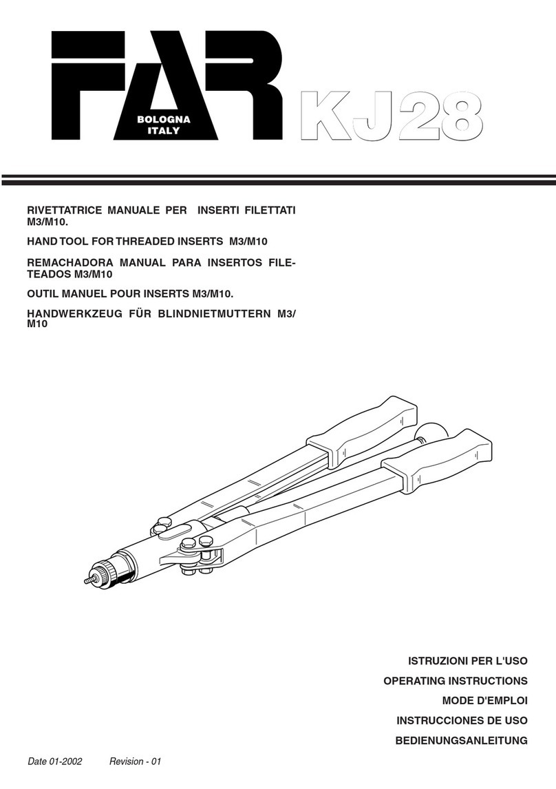 FAR KJ28 operating instructions