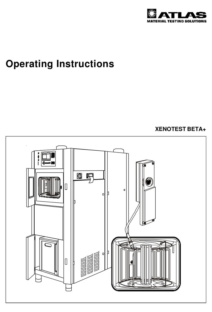 Atlas XENOTEST BETA+ operating instructions
