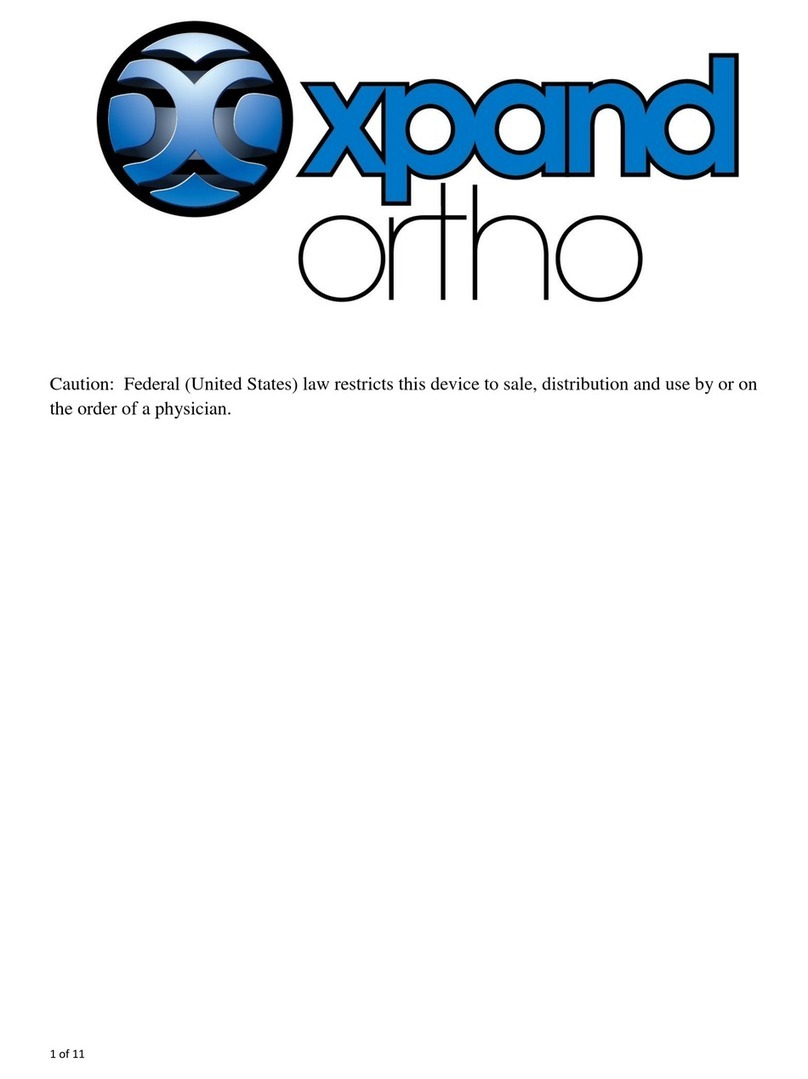 Xpand Ortho XO1 user manual