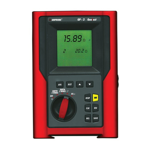 Amprobe GP-2 GeoTest instruction manual