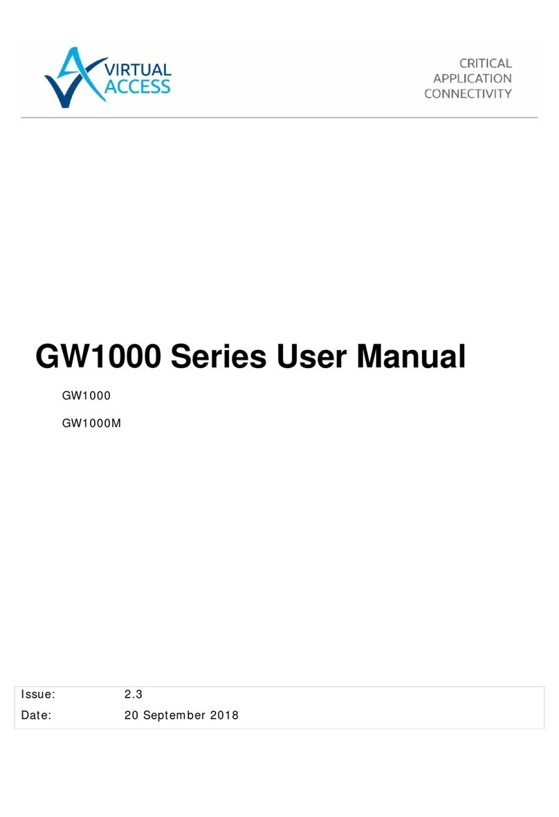 virtual access GW1000 Series user manual