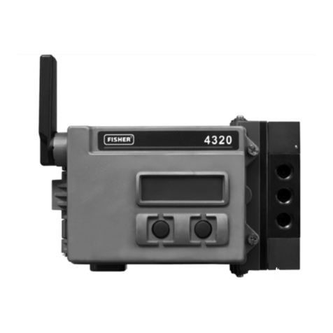 Emerson Fisher 4320 User manual