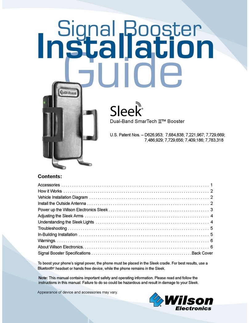 Wilson Electronics Sleek installation guide
