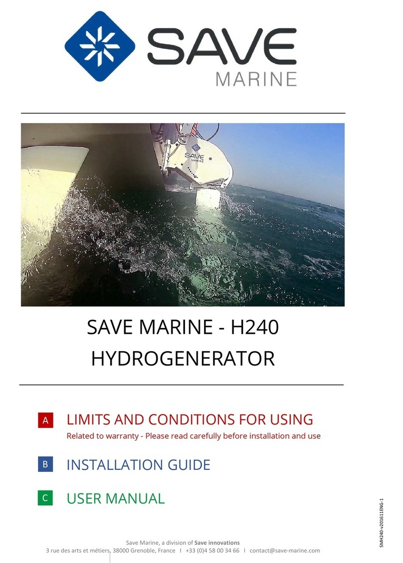 SAVE MARINE H240 installation guide