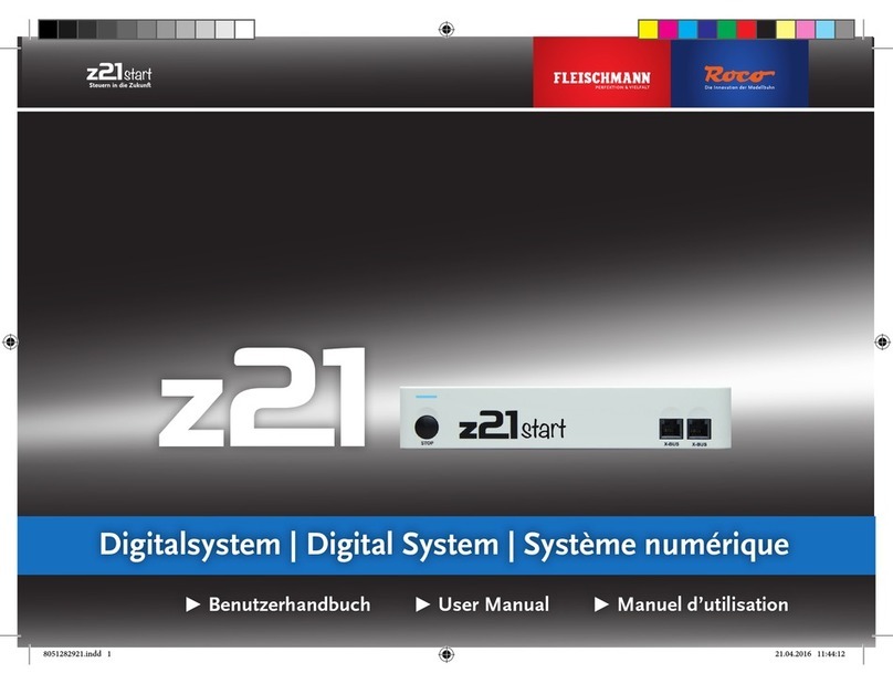 Roco and Fleischmann z21start User manual