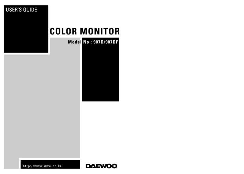 Daewoo 907D User manual