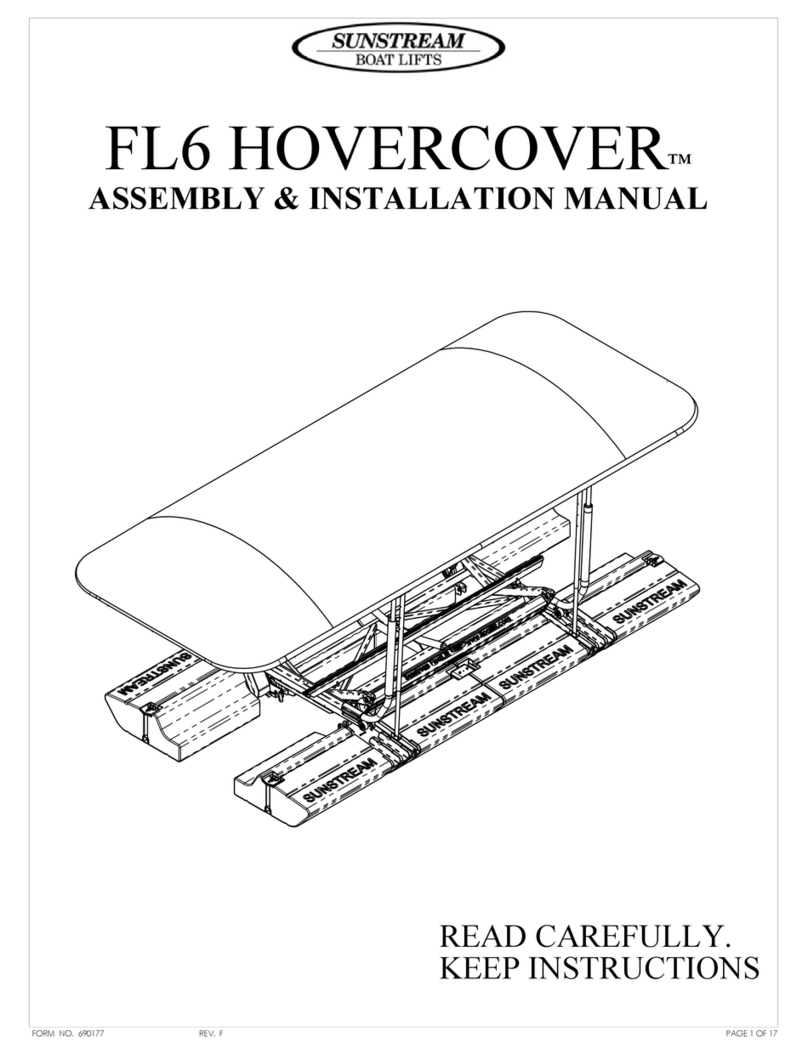 Sunstream FL6 HOVERCOVER User manual Sunstream FL6 HOVERCOVER User manual
